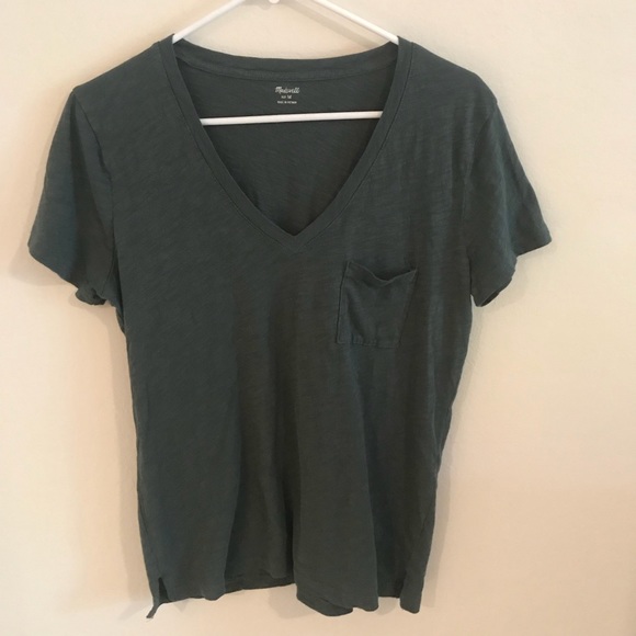 Madewell Tops - Madewell Whisper Cotton Pocket Tee - Medium